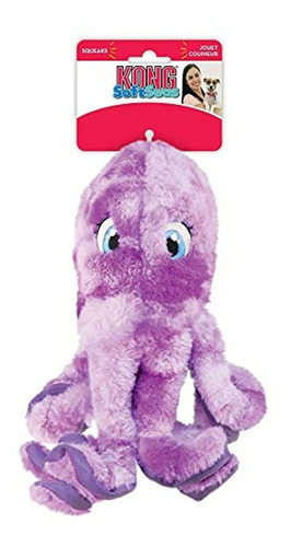 Kong Softseas - Peluche De Pulpo Grueso Para Perro