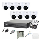 Kit Camaras De Seguridad 8 Camaras 5mp Dvr 1tb Accesorios