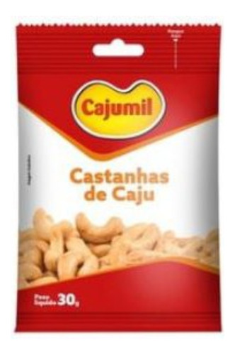 Cajumil Castanha De Caju Pocket Dp 10 Un 20gr