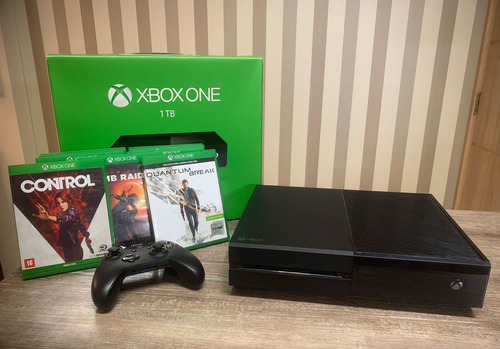 Xbox One 1 Tb Usado + Jogos