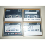 Cassette De Audio Dat Maxell. 19 Min. Pack De 4. Usados.