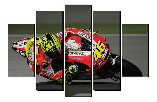 Cuadro Decorativo Valentino Rossi Moto Gp