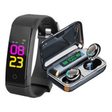 Smartwatch 115 Plus Combo + Auriculares Inalámbricos F9-5