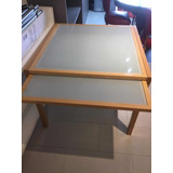 Mesa Extensible De Vidrio Para Comedor / Cocina