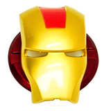 Cubierta Boton Encendido Autos Iron Man Dorado