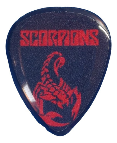 Scorpions Prendedor Resina Banda De Rock Tipo Pin Broche