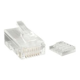 Paquete De 50 Conectores Rj45 Modulares Para Cable Cat6 Crj4