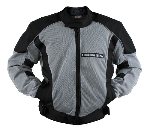 Chamarra De Malla Motociclista Con Protecciones Talla 4xl