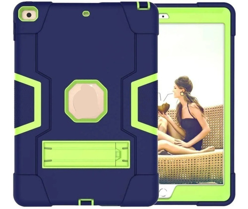 Funda Uso Rudo Para iPad 9 10.2 Novena Generacion 2021 Case