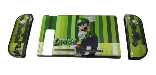 Carcasa Acrilico Protector Nintendo Switch Luigi