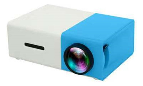 Bn Proyector Mini Tv Portátil 4k Color Blue And White