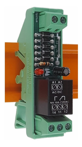 Relé Acoplador Interface Aa 5v, 12v, 24v, 48v, 127v E 220v