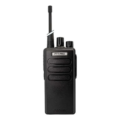 Radio de 2 Vías Pttpro PRO1000 UHF 16 Canales 2Km Negro | Envío gratis