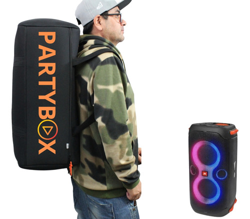 Jbl Party Box 110-100 Bag Mala Case Reforçada Impermeável