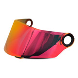 Viseira Capacete Ls2 Ff358 Colorida Espelhada Cristal Revo