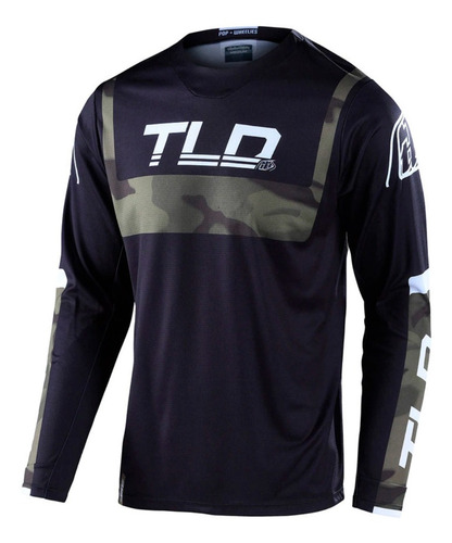 Jersey Bici/mtb Troy Lee Designs Gp Brazen Camo Army Green