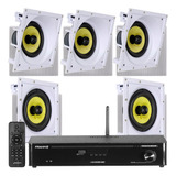 Kit 5.0 Som Ambiente Caixas Jbl Ci Plus + Som Frahm 5 Canais