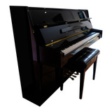 Piano Vertical Pearl River Negro Con Silla