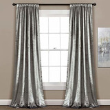 Lush Decor Velvet Dream Window Curtain Panels,