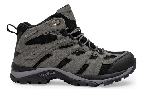 Zapatillas Bota Good Year Trekking Impermeable Hombre Olivos