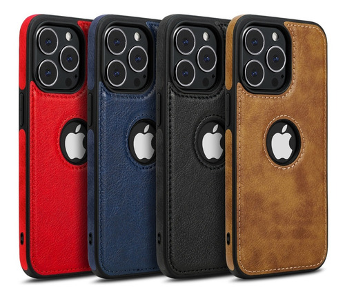 Carcasa De Cuero Ejecutiva Para iPhone 11 Y 11pro