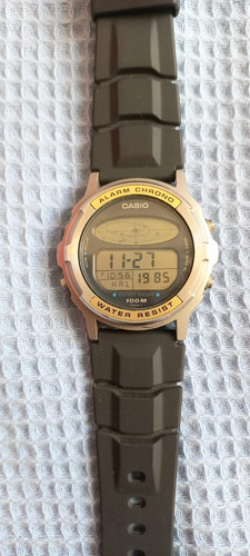 Relogio Casio Cosmo Phase 1985 Planetas Cometa Astronomia 