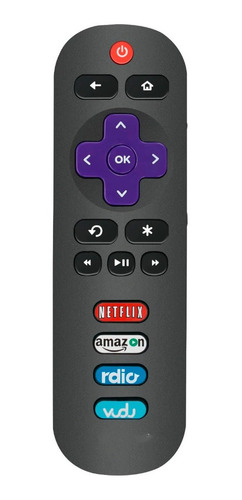 Control Pantalla Smart Tv Hisense  Netflix H4f 50r6e 