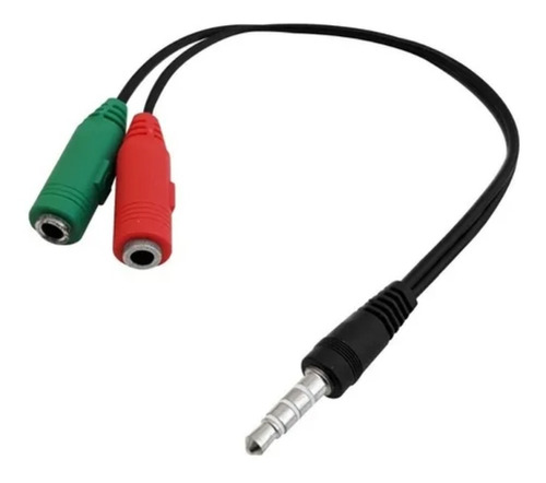 Cable Splitter Adaptador Audio 3,5mm Mic Auricular Para Ps