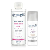 Dermaglós Kit Agua Micelar 200 Ml + Cc Cream Tono Medio 50g