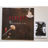 Erasure Wonderland Lp Vinilo Alema 89 Mx