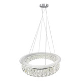 Candil Led Lámpara Colgante Techo Cristal 96w Lt02101 T3473