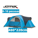 Barraca Camping Joyfox Com 2 Quartos 8 Pessoas Grande 2000mm