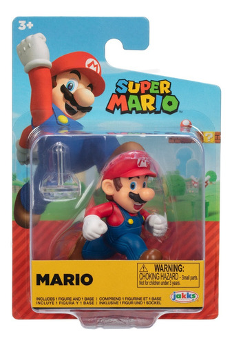 Figura Mario 6 Cm Articulado Jakks Pacific