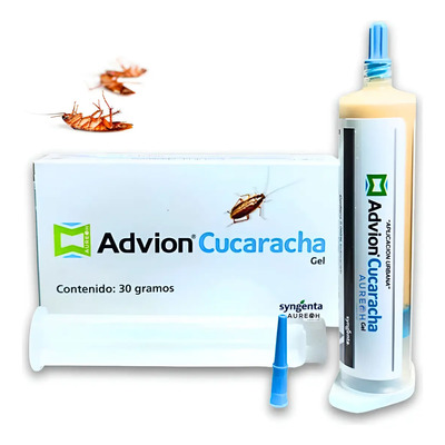 Advion Cucaracha Gel 30g  Jeringa Cebo Insecticida Residual | Envío gratis