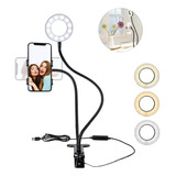 Luminária Ring Light Led Circular Profissional  Videos Lives