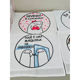 Pano De Prato Estampado Flork Bento Atacado 10 Unidades 