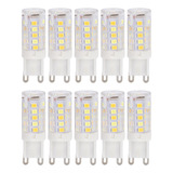 30000h G9 Llevó El Bulbo 10pcs 220v Lámpara Dimmable Cerámic