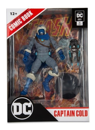 Captain Cold Page Punchers Flash Dc Multiverse Mcfarlane