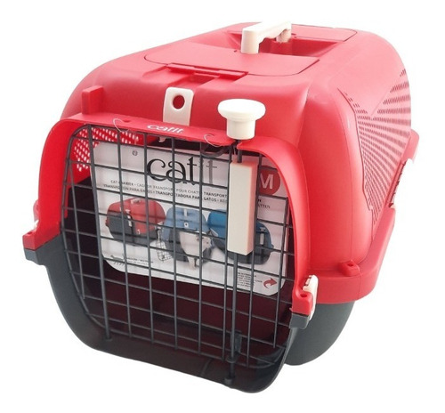 Jaula Transportadora Carrier Catit Gatos Y Perros Avion N°1