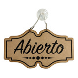 Letrero Personalizado Abierto Cerrado 40 X 30 Vintage Tienda