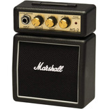 Amplificador De Guitarra Micro Marshall Ms2, Alimentado Por 