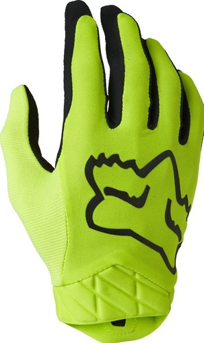 Guantes Airline Amarillo Fluor Motocross Moto Atv Mx Fox 