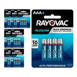 32 Pilhas Alcalinas Aaa Rayovac  (8  Cart)