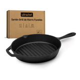 Sartén Grill De Hierro Fundido Ultrachef 26cm-