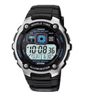 Reloj Casio Ae-2000w Hora Mundial Digital  Sumergible 200m