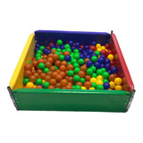 Piscina De Bolinhas Cercado Colorido Infantil 2x2