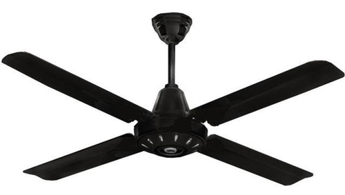 Ventilador Techo Abon Garden Nex444ga Metal Negro 4 Palas