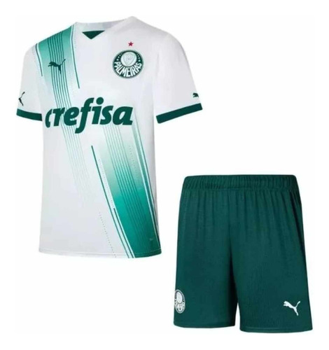 Conjunto Palmeiras Torcedor Infantil Oficial