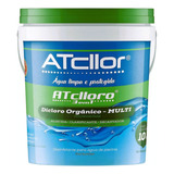 Cloro De Piscina 10kg 3 Em 1 Algicida 36,47% Ativo Atcllor