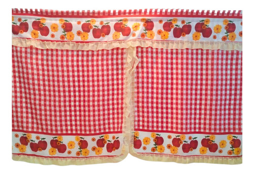 Cortina Para Cocina Estampada Varios Diseños